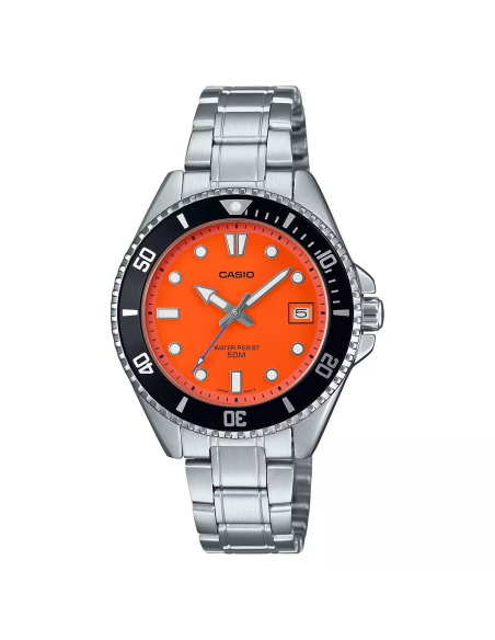 reloj deportivo hombre Casio Duro MDV-10D-4A1 38.5mm 50m WR correa de acero
