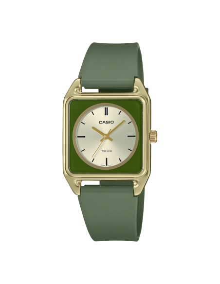 reloj analógico clásico hombre Casio MTP-B170-3EV 39.9 × 30 × 8.1 mm correa de resina 50m WR