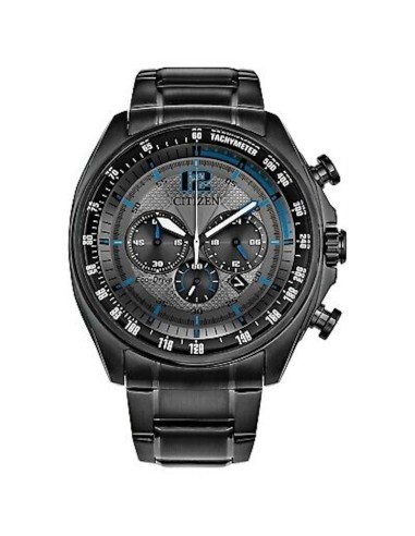 reloj cronógrafo hombre Citizen Eco-Drive CA4197-55H 45mm 100m WR correa de acero