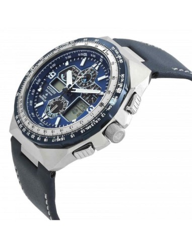reloj aviador radiocontrol Citizen Promaster Skyhawk A-T JY8148-08L 46m 200m WR cristal de zafiro