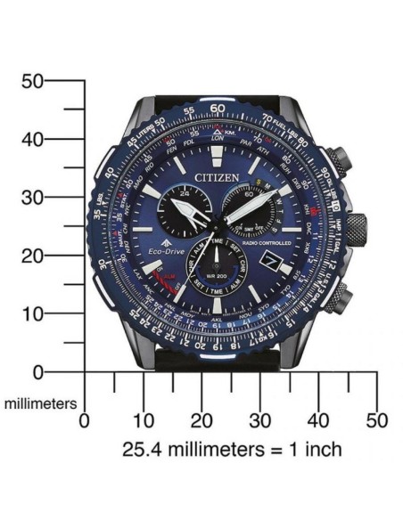 reloj Aviador Radiocontrol hombre Citizen Promaster Air Citizen CB5006-02L 45.9mm Eco-Drive PCAT