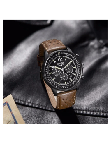 reloj hombre cronógrafo Citizen Eco-drive CA4505-12E 44mm 100m WR