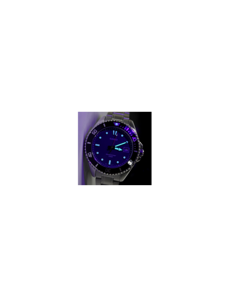 reloj deportivo hombre Casio Duro MDV-10D-2A1 38.5mm 50m WR correa de acero
