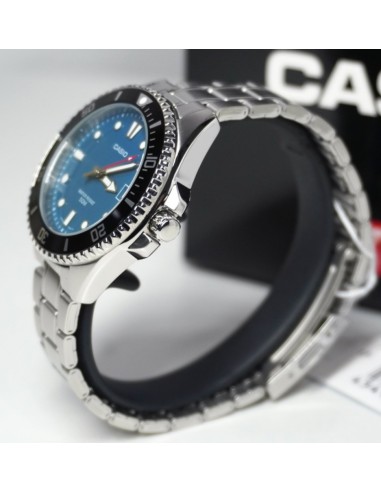 reloj deportivo hombre Casio Duro MDV-10D-2A1 38.5mm 50m WR correa de acero