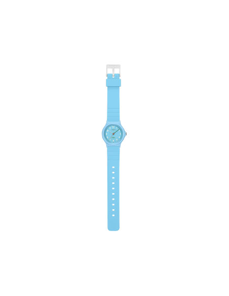 reloj analógico moda mujer y niños Casio LQ-24B-2B 36.1 × 31.5 × 7.8 mm correa de silicona