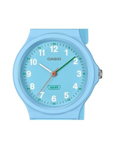 reloj analógico moda mujer y niños Casio LQ-24B-2B 36.1 × 31.5 × 7.8 mm correa de silicona