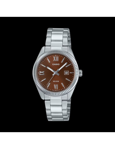 reloj mujer analógico clásico Casio LTP-1302DD-5A 32 × 21 × 7.4 mm correa de acero