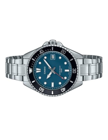 reloj deportivo hombre Casio Duro MDV-10D-2A1 38.5mm 50m WR correa de acero