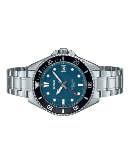 reloj deportivo hombre Casio Duro MDV-10D-2A1 38.5mm 50m WR correa de acero