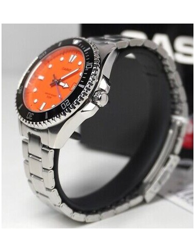 reloj deportivo hombre Casio Duro MDV-10D-4A1 38.5mm 50m WR correa de acero