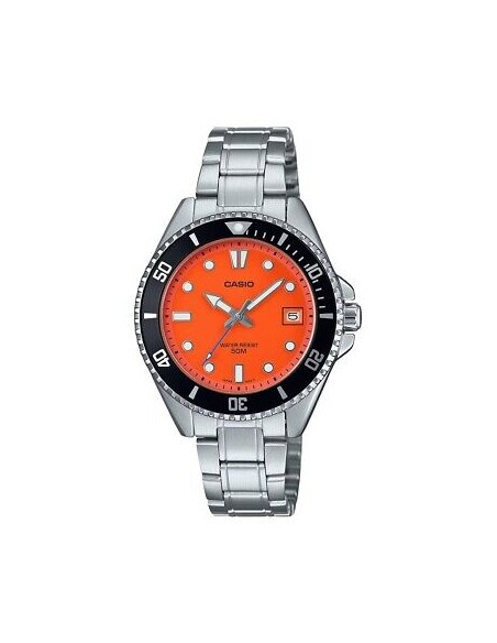 reloj deportivo hombre Casio Duro MDV-10D-4A1 38.5mm 50m WR correa de acero