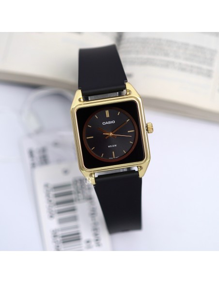 reloj analógico clásico hombre Casio MTP-B170-1EV 39.9 × 30 × 8.1 mm correa de resina 50m WR