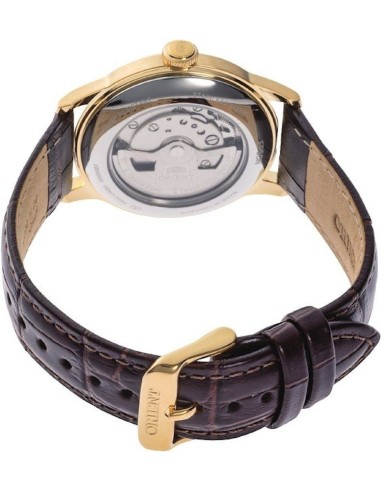 reloj automático hombre Orient Bambino Small Seconds RA-AP0106S 38.4mm correa de cuero (acepta cuerda manual)