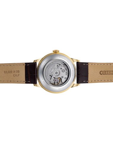 reloj automático hombre Orient Bambino Small Seconds RA-AP0106S 38.4mm correa de cuero (acepta cuerda manual)