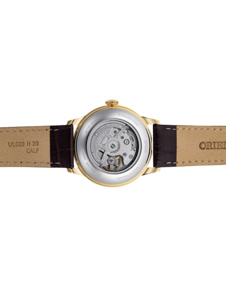 reloj automático hombre Orient Bambino Small Seconds RA-AP0106S 38.4mm correa de cuero (acepta cuerda manual)
