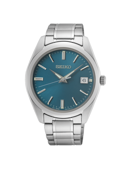 reloj clásico hombre Seiko NeoClassic SUR525P1 40.2mm cristal de zafiro  correa de acero movimiento de cuarzo