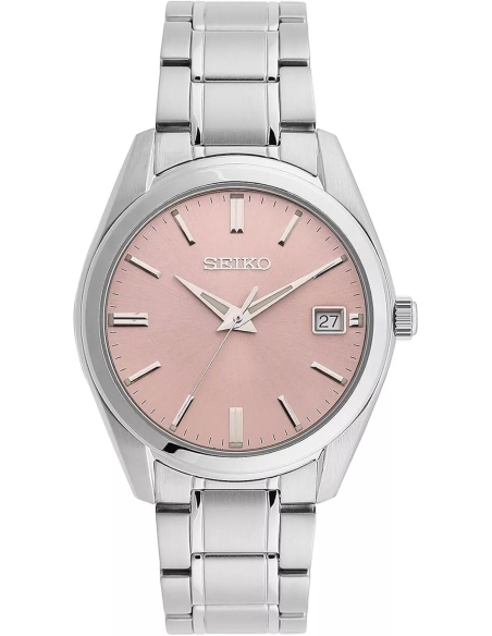 reloj clásico hombre Seiko NeoClassic SUR523P1 40.2mm cristal de zafiro  correa de acero movimiento de cuarzo 100m WR