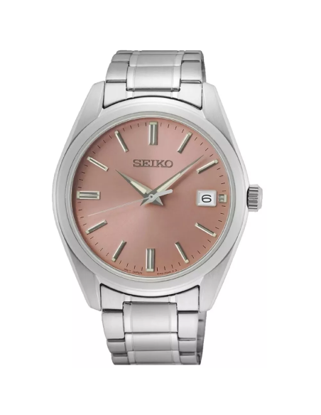 reloj clásico hombre Seiko NeoClassic SUR523P1 40.2mm cristal de zafiro  correa de acero movimiento de cuarzo 100m WR