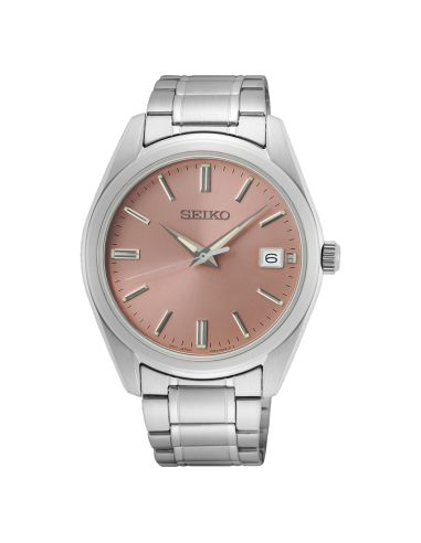 reloj clásico hombre Seiko NeoClassic SUR523P1 40.2mm cristal de zafiro  correa de acero movimiento de cuarzo 100m WR