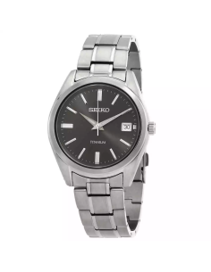 reloj clásico hombre Titanio Seiko NeoClassic Titanium SUR375P1 40.2mm 100m WR cristal de zafiro caja y correa de titanio