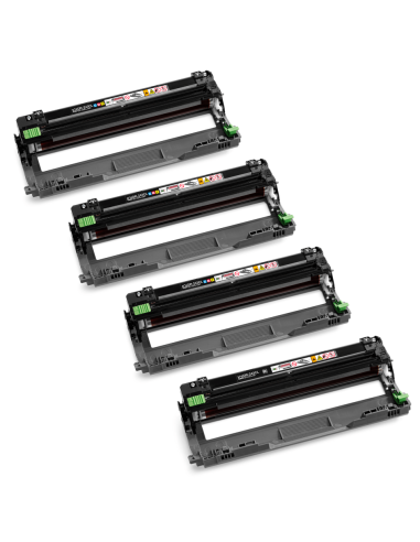 PACK 4 TAMBORES Compatible Brother DR248 / DR248CL NEGRO CIÁN MAGENTA AMARILLO
