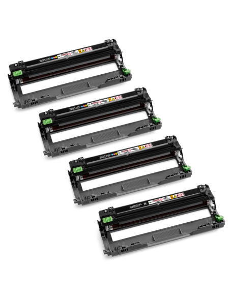 PACK 4 TAMBORES Compatible Brother DR248 / DR248CL NEGRO CIÁN MAGENTA AMARILLO