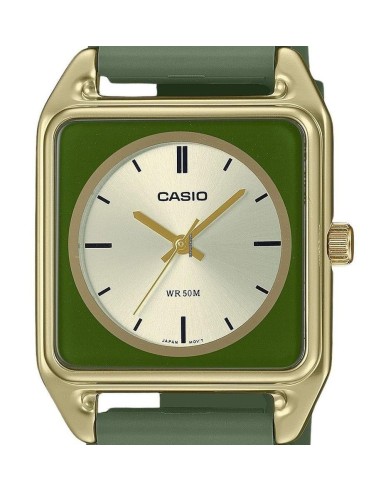 reloj analógico clásico hombre Casio MTP-B170-3EV 39.9 × 30 × 8.1 mm correa de resina 50m WR