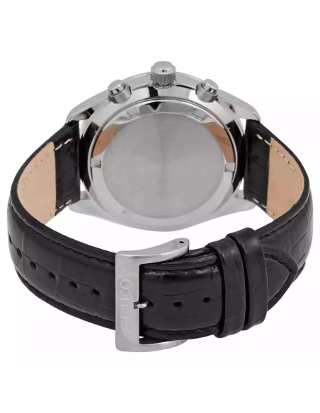 reloj cronógrafo deportivo hombre Seiko Neosports SSB383P1 41.5mm 100m WR correa de cuero