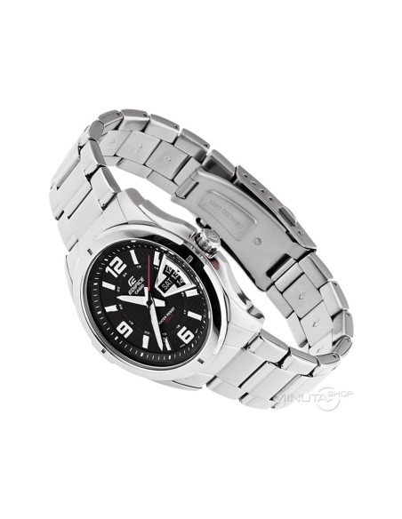 Reloj Casio EDIFICE CLASSIC EF-129d-1AV COLLECTION 100m water resist correa de acero  44.8mm