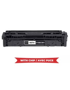 toner Compatible Canon 067H negro Canon i-SENSYS LBP631Cw / LBP633Cdw / MF651Cw / MF655Cdw / MF657Cdw