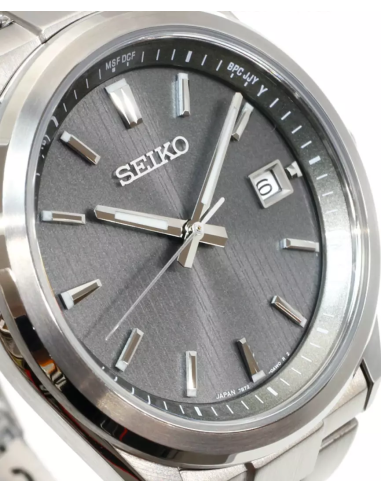 solar radio-control hombre Seiko Selection SBTM347 JDM 39.8mm cristal de zafiro 100m WR