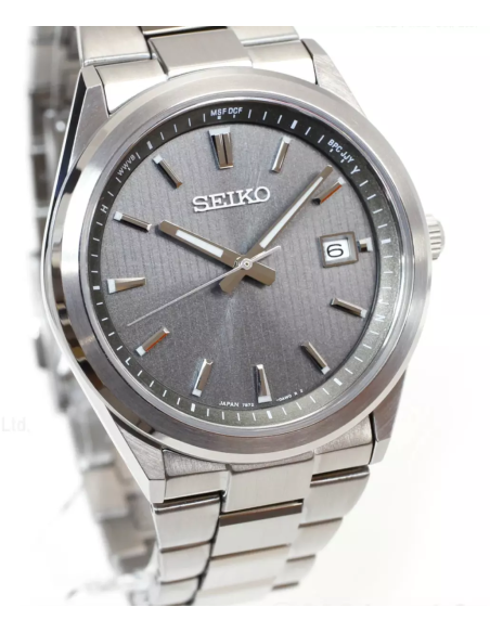 solar radio-control hombre Seiko Selection SBTM347 JDM 39.8mm cristal de zafiro 100m WR