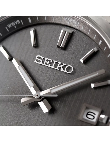 solar radio-control hombre Seiko Selection SBTM347 JDM 39.8mm cristal de zafiro 100m WR