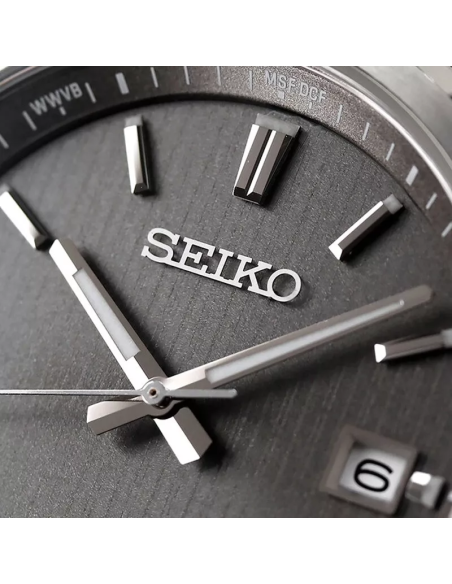 solar radio-control hombre Seiko Selection SBTM347 JDM 39.8mm cristal de zafiro 100m WR