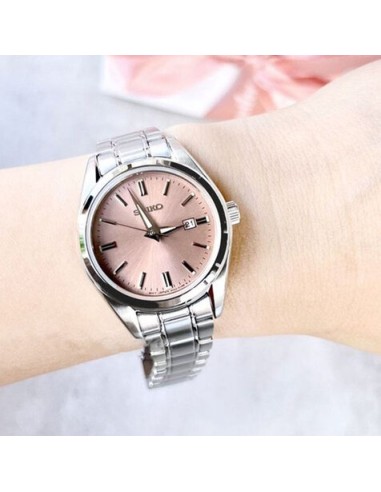 reloj clásico hombre Seiko NeoClassic SUR523P1 40.2mm cristal de zafiro  correa de acero movimiento de cuarzo 100m WR