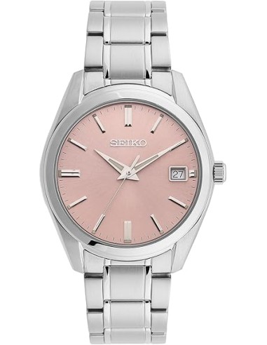reloj clásico hombre Seiko NeoClassic SUR523P1 40.2mm cristal de zafiro  correa de acero movimiento de cuarzo 100m WR