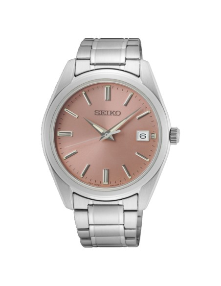 reloj clásico hombre Seiko NeoClassic SUR523P1 40.2mm cristal de zafiro  correa de acero movimiento de cuarzo 100m WR