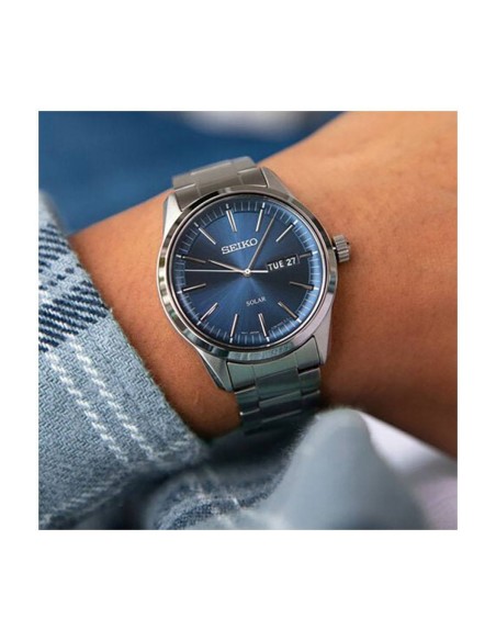 reloj clásico hombre Seiko NeoClassic SUR525P1 40.2mm cristal de zafiro  correa de acero movimiento de cuarzo