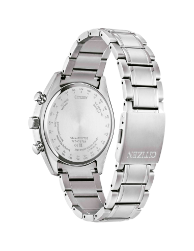 Titanio radio-control Citizen Tsuki-yomi Moon Phase A-T BY1010-57X 43mm Cristal de zafiro anti-reflejo 100m WR