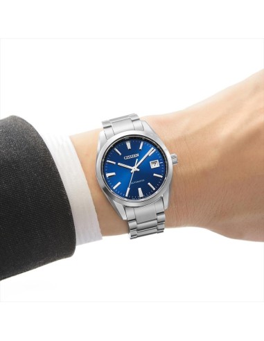 reloj automático hombre Citizen NB1050-59L JDM 38mm dial azul Cristal de Zafiro 100m