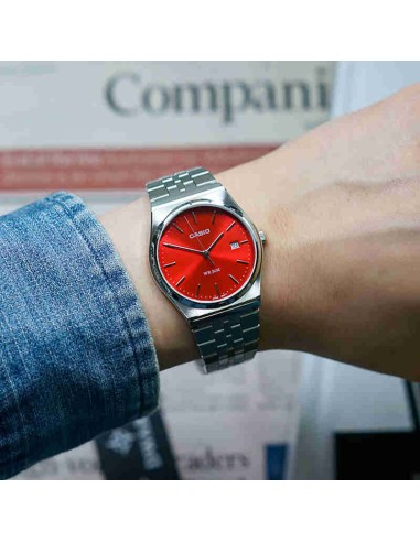 Reloj clásico analógico hombre Casio mtp-b145d-4a2 40x35mm correa de acero inoxidable water resist 50m