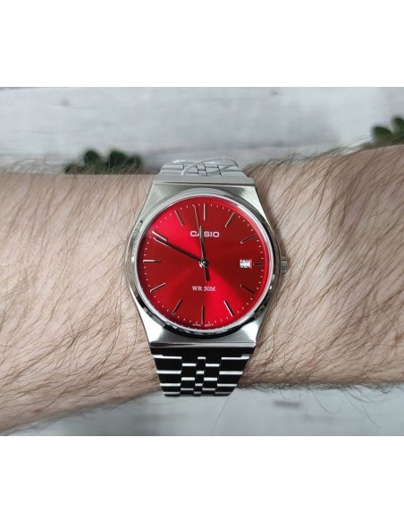 copy of Reloj clásico analógico hombre Casio mtp-b145d-4a 40x35mm correa de acero inoxidable water resist 50m