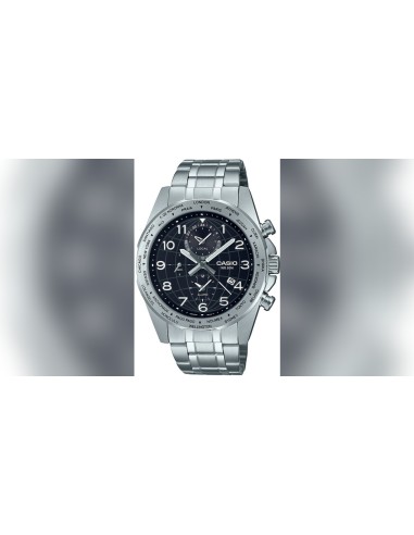 reloj deportivo hombre Casio MTP-W500D-1AV 43.9mm 50m WR Hora Mundial