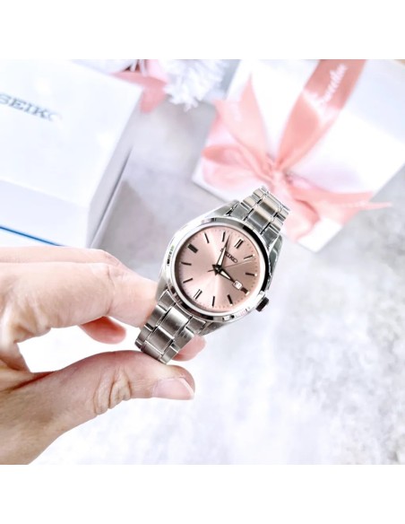 Reloj mujer Seiko NeoClassic SUR529P1 29.8mm 100m WR cristal de zafiro