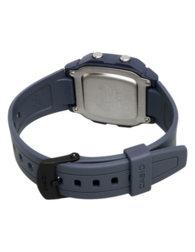 Reloj digital unisex clásico Casio  W-800H-2AV 100m WR 10 años batería Hora Mundial Hora Dual Illuminator