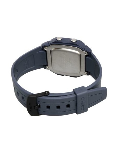 Reloj digital unisex clásico Casio  W-800H-2AV 100m WR 10 años batería Hora Mundial Hora Dual Illuminator