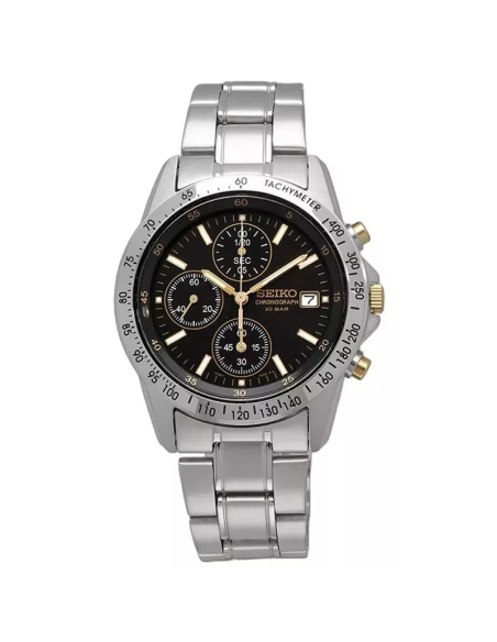 cronógrafo hombre Seiko Spirit SBTQ043 JDM Limited model 38.5mm 100m WR correa de acero