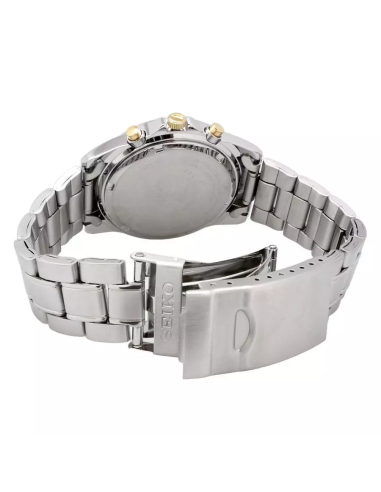 cronógrafo hombre Seiko Spirit SBTQ043 JDM Limited model 38.5mm 100m WR correa de acero