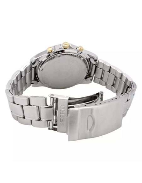 cronógrafo hombre Seiko Spirit SBTQ043 JDM Limited model 38.5mm 100m WR correa de acero