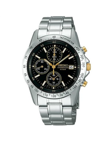 cronógrafo hombre Seiko Spirit SBTQ043 JDM Limited model 38.5mm 100m WR correa de acero